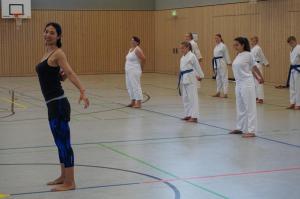 Yoga im Karatetraining - Karate SV Ingolstadt-Haunwöhr