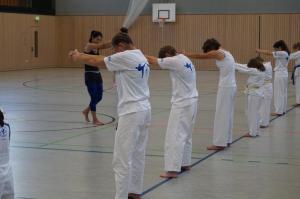 Yoga im Karatetraining - Karate SV Ingolstadt-Haunwöhr